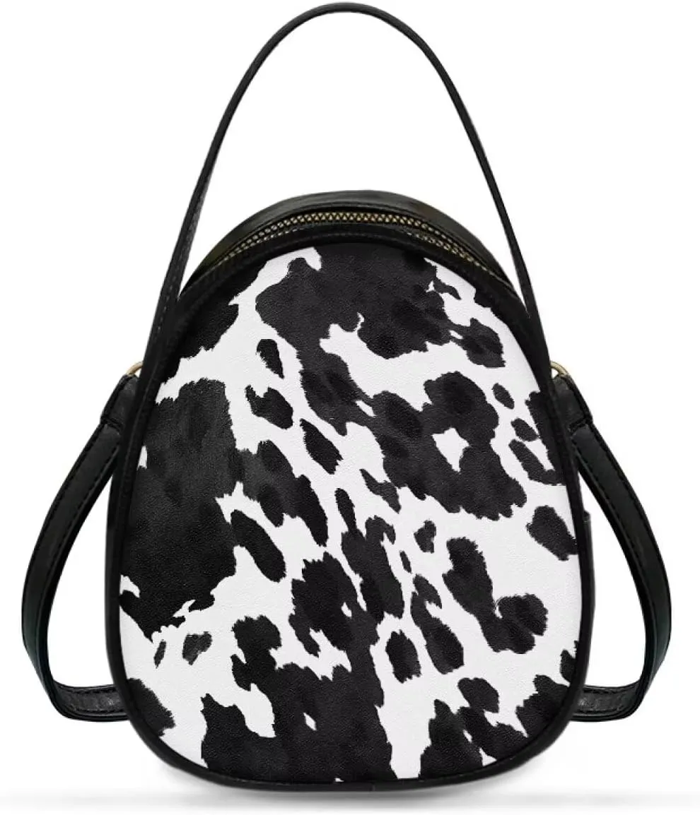 Small Purse Crossbody Bags for Women Leopard Print Handbag Travel, Snakeskin Shoulder Phone Holder Adjustable Strap