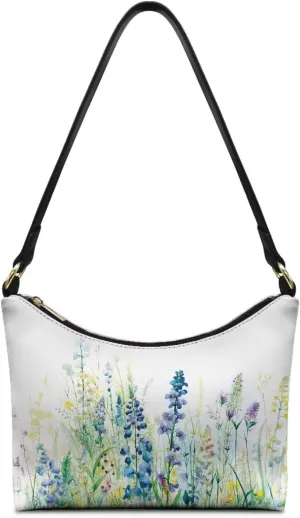 Small Underarm Crossbody bag with Zipper Closure for Women Dating Party