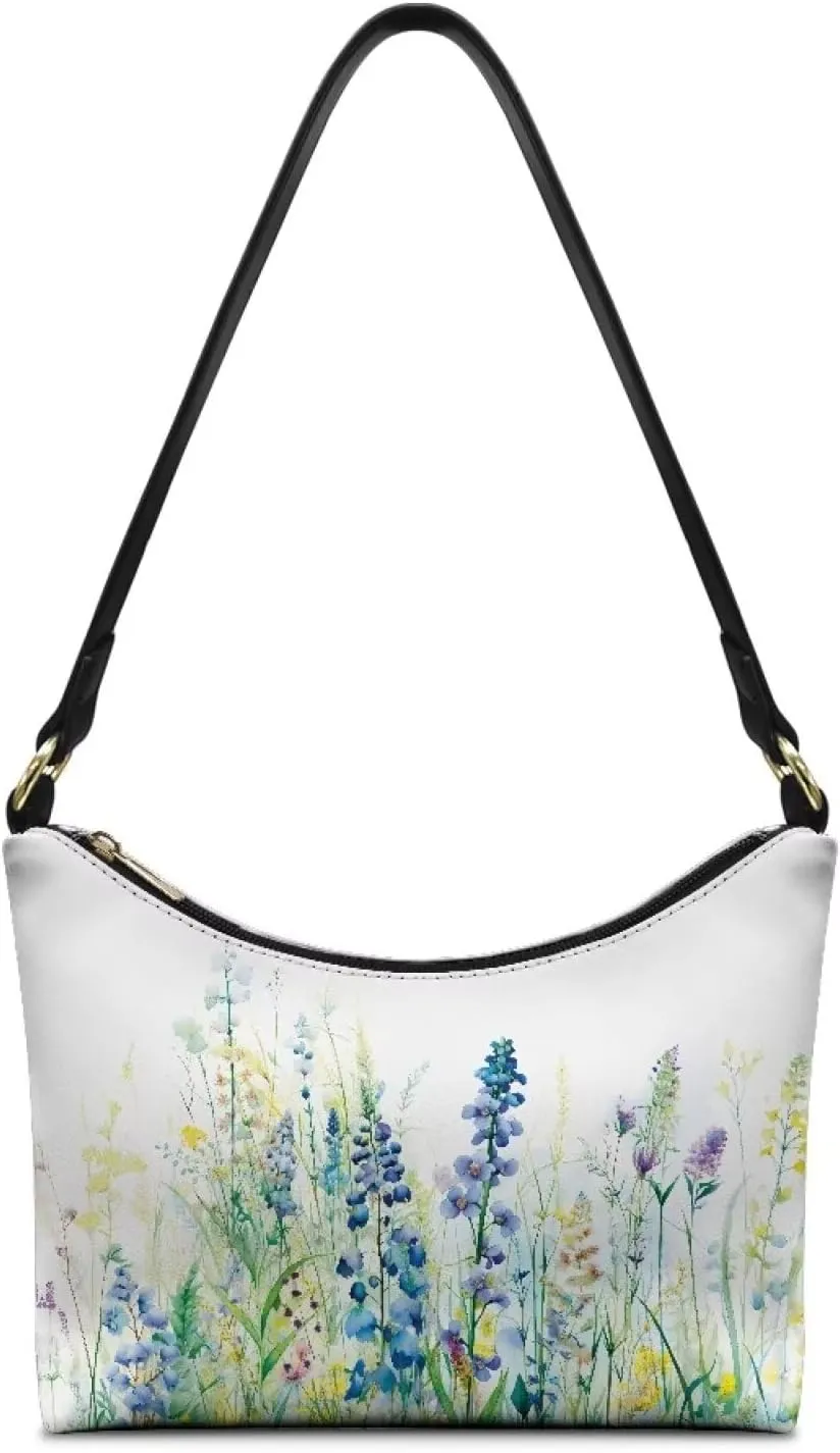Small Underarm Crossbody bag with Zipper Closure for Women Dating Party