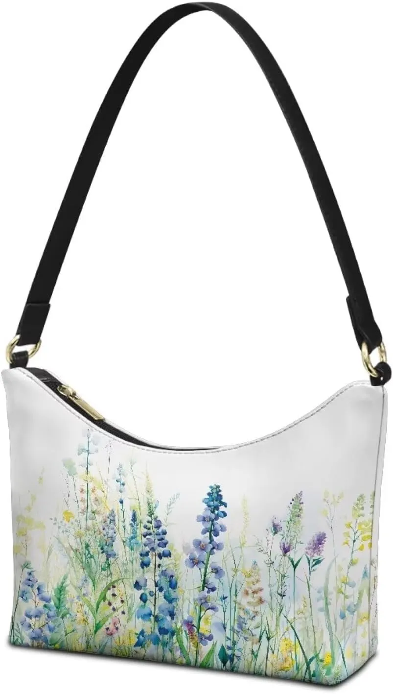Small Underarm Crossbody bag with Zipper Closure for Women Dating Party