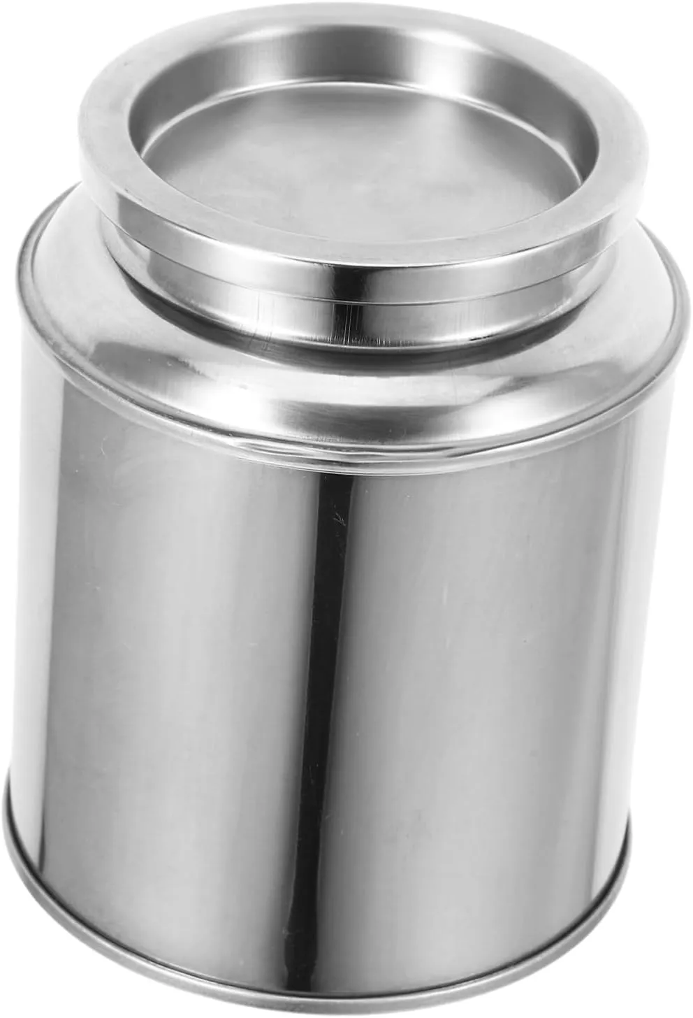 Stainless Steel Sealed Tea Canister Portable Thickened Tea Storage Container for Home Office and Travel Retains Freshness and Enhances Flavor