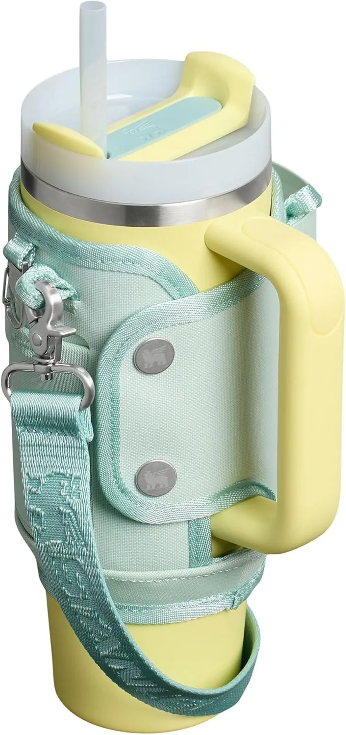 Stanley All Day Quencher Carry All for 40 oz Tumbler with Handle | Crossbody Bag with Phone Holder Pocket, Card Sleeve & Detachable Strap | Water Bottle Carrier Bag | BPA-Free |