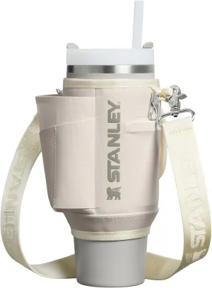 Stanley All Day Quencher Carry All for 40 oz Tumbler with Handle | Crossbody Bag with Phone Holder Pocket, Card Sleeve & Detachable Strap | Water Bottle Carrier Bag | BPA-Free |