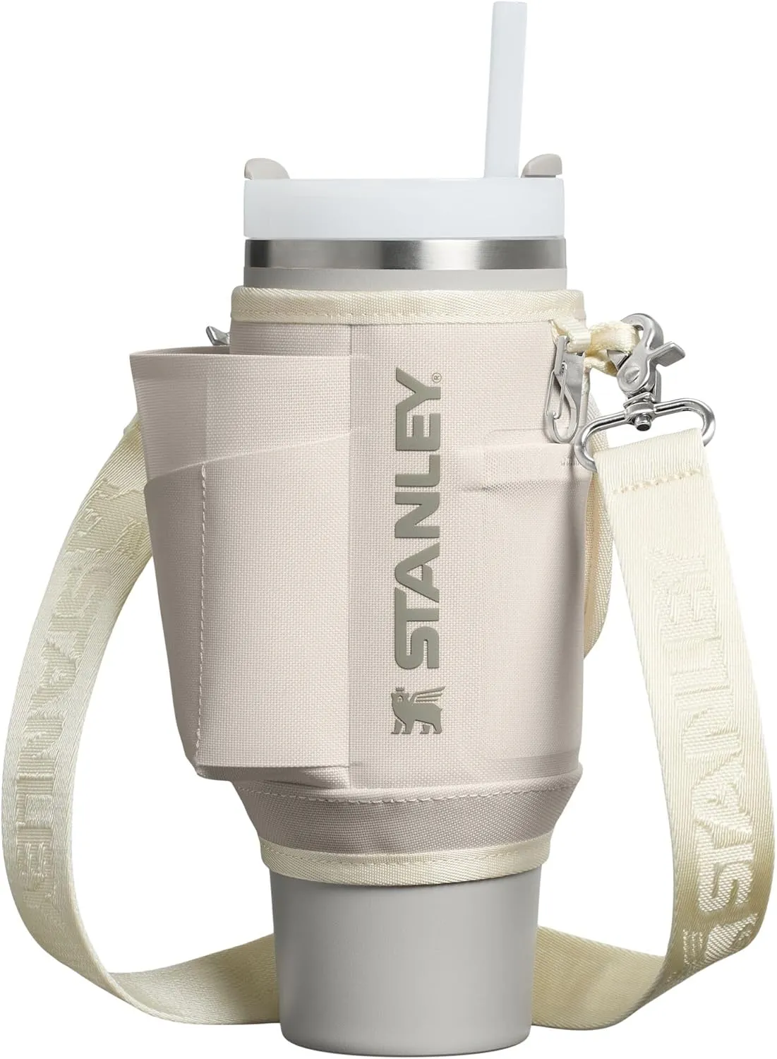 Stanley All Day Quencher Carry All for 40 oz Tumbler with Handle | Crossbody Bag with Phone Holder Pocket, Card Sleeve & Detachable Strap | Water Bottle Carrier Bag | BPA-Free |