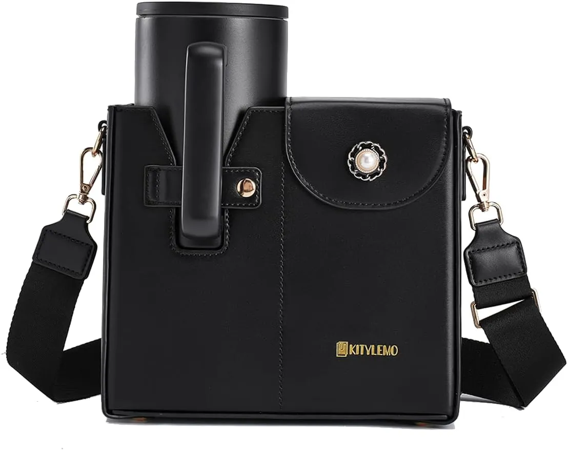 Stanley Cup Purse for Stanley Cup Holder Bag, Portable Crossbody Water Cup Storage Bag, 40oz Purse Cup for Stanley Cup Bag