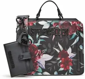 Steve Madden Bevelin Floral Printed Satchel