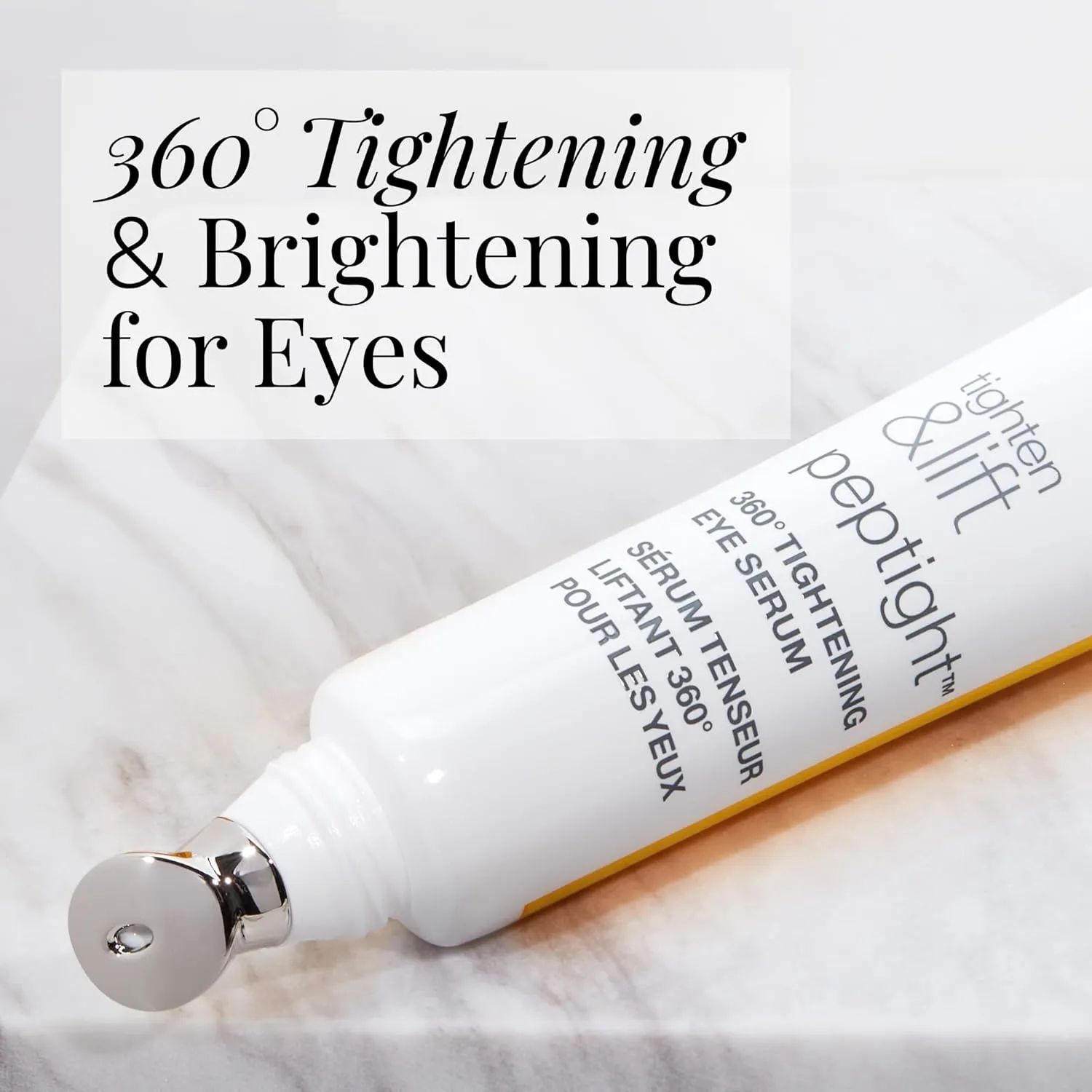 StriVectin Tighten and Lift Peptight 360 Degree Eye Serum with Tightening and Brightening Peptides for Wrinkles, Under Eye Bags and Puffiness, 1 fl. Oz