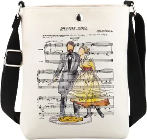Sweeney Todd Crossbody Bag Musical Theater Gift Razor Horror Lover Gift