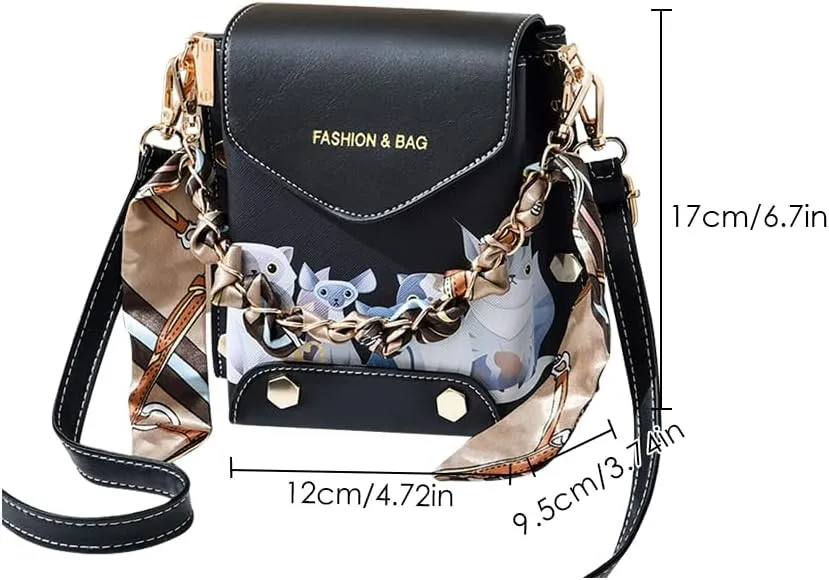 TINMIX Girls Small Crossbody Shoulder Bags Roomy Pockets Mini Cellphone Bag Cell Phone Wallet Purses for Women Teen Girls