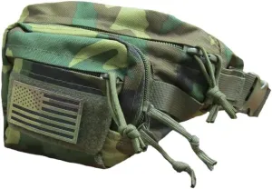 Trendy Apparel Shop Outdoor Tactical Fanny Pack Military Waist Bag with Adjustable Buckle - Camo