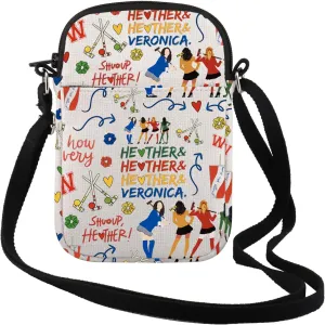 TSOTMO Sisters Musical Survival Bag Musical Queens Inspired Gift With Zipper Muscial Lover Toiletry Crossbody Bag (How evry CR)
