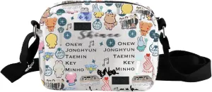 UJIMS Music Lover Merch K-pop Lover Crossbody Bag K-pop Fans Gifts Korean Boy Band Members Fans Gift