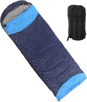 Ultralight Backpacking Sleeping Bag, Sleeping Bags for Adults Backpacking, Sleeping Bag with Storage Bag for Camping Hiking