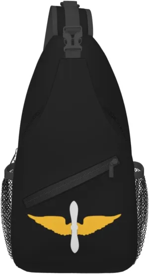 Us Army Aviation Branch Insignia Crossbody Bags For Women Men Chest Backpack Gym Shoulder Bag Travel Outdoor Sports Casual Crossbody Bags