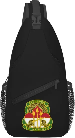 Us Army Cyber Command Dui Crossbody Bags For Women Men Chest Backpack Gym Shoulder Bag Travel Outdoor Sports Casual Crossbody Bags