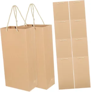 UTHCLO 10Pcs Thick Wine present Bags for Festivals Wrapping Storage Pouches for Red Wine and Other Bottles for Celebrations