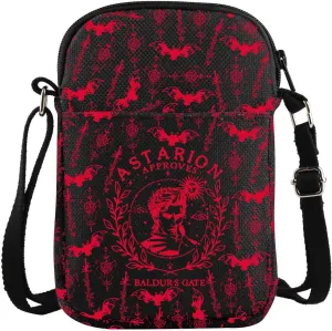 VAMSII BG3 Crossbody Bag Astarion Merch BG3 Astarion Reusable Grocery Shopping Bag
