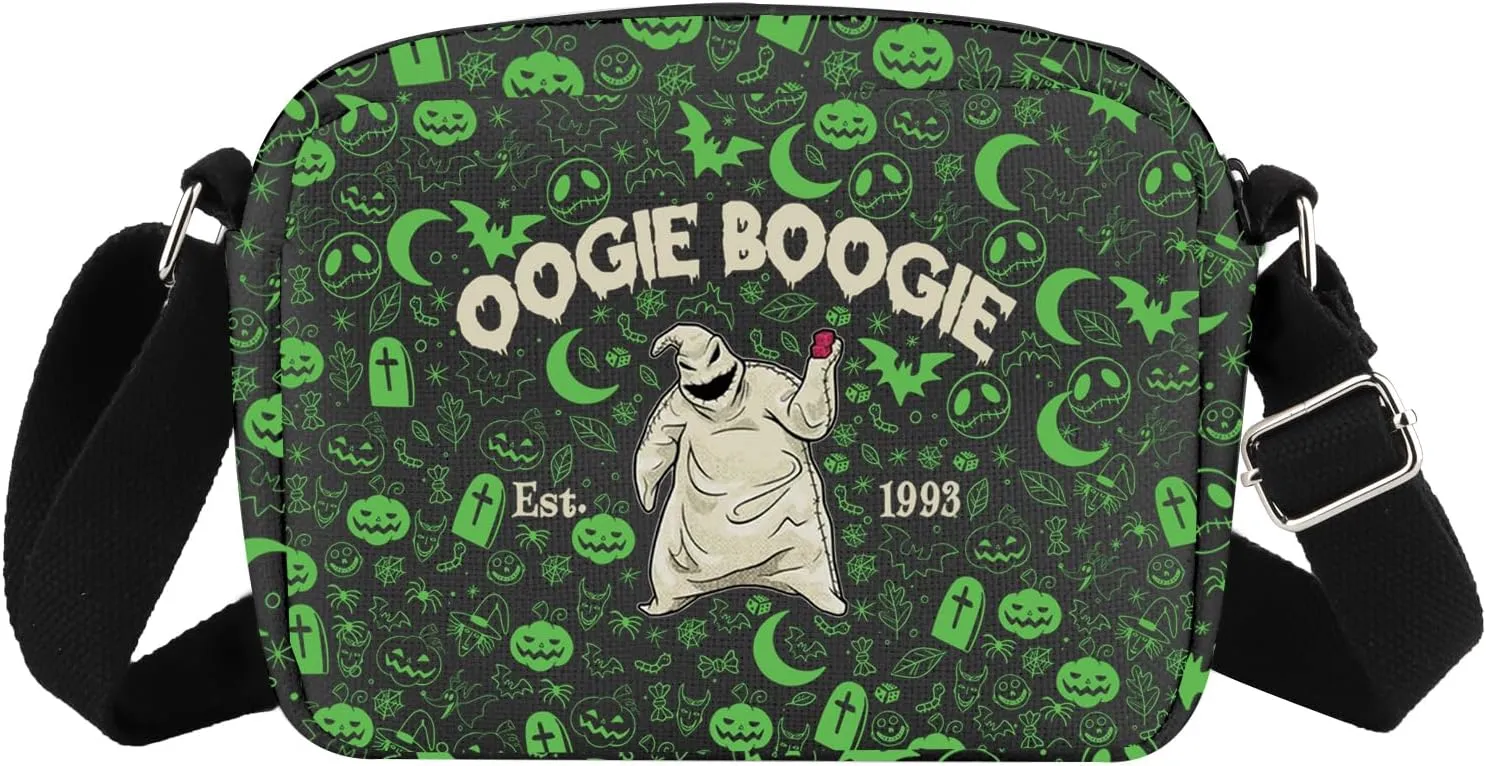 VAMSII The Nightmare Before Inspired Crossbody Bag Nightmare Horror Movie Fans Merch