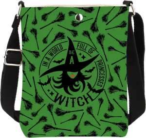 VAMSII Witch Musical Crossbody Bag Elphaba And Glinda Fans gift Musical Lover Gift Musical Merch