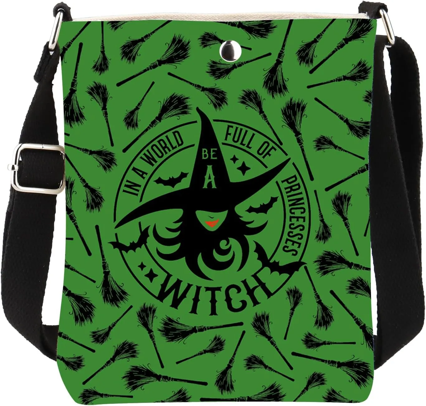 VAMSII Witch Musical Crossbody Bag Elphaba And Glinda Fans gift Musical Lover Gift Musical Merch
