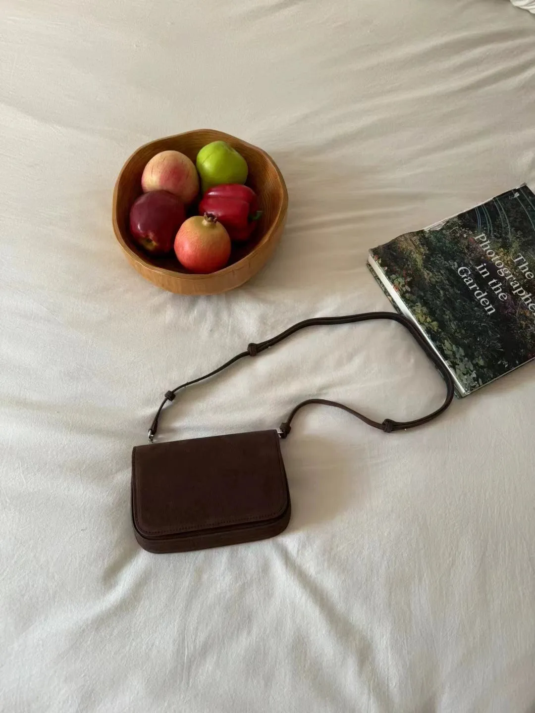 Vintage Leather Crossbody Bag