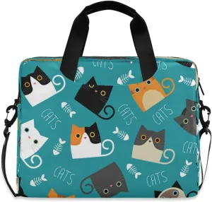 Vintage Sunflower Laptop Bag Floral Flower Laptops Sleeve Briefcase Notebook Carrying Case for Women 15.6 16inch