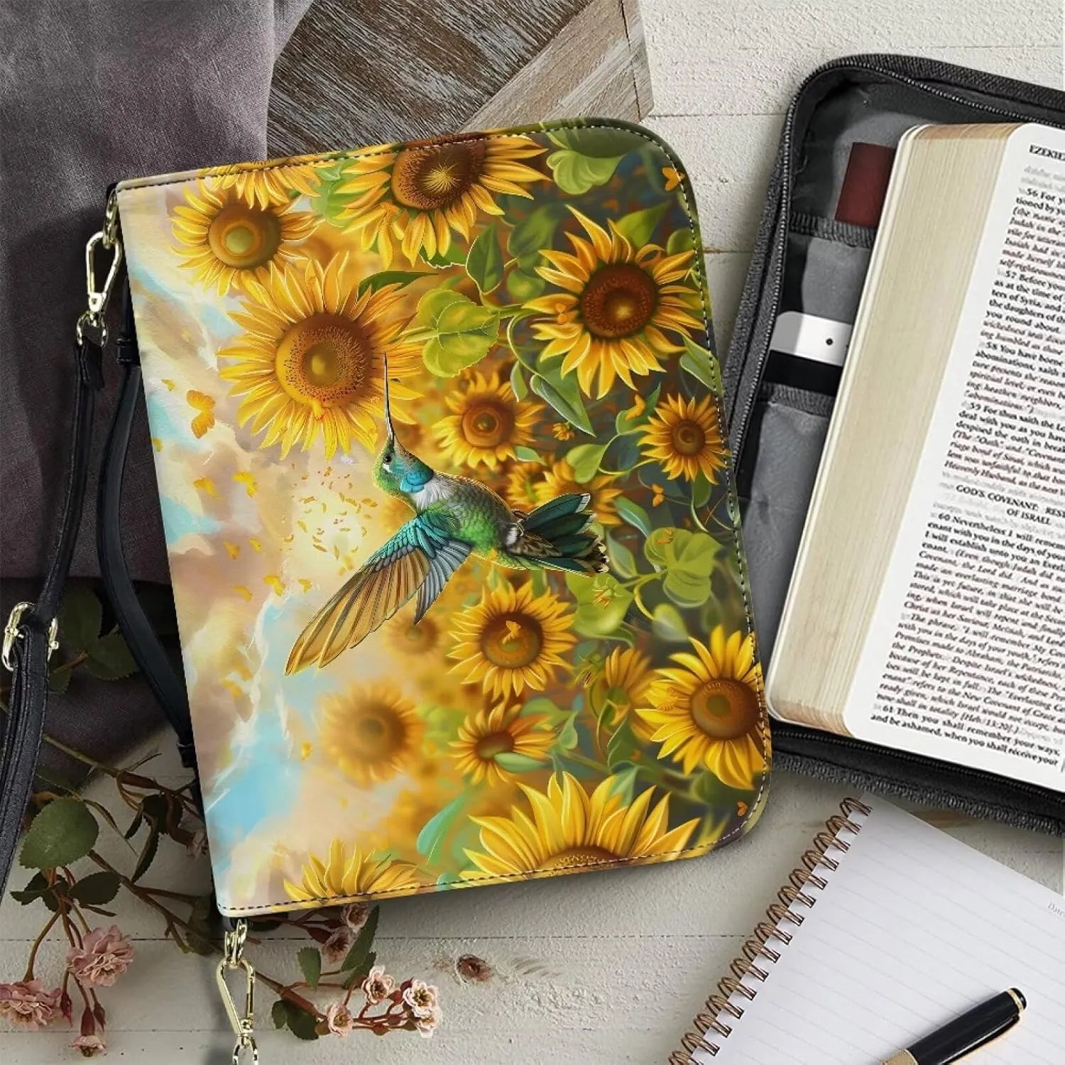 Waterproof Bible Case Bible Covers for Women Crossbody Bag Large Size Bible Protective Size M-2XL