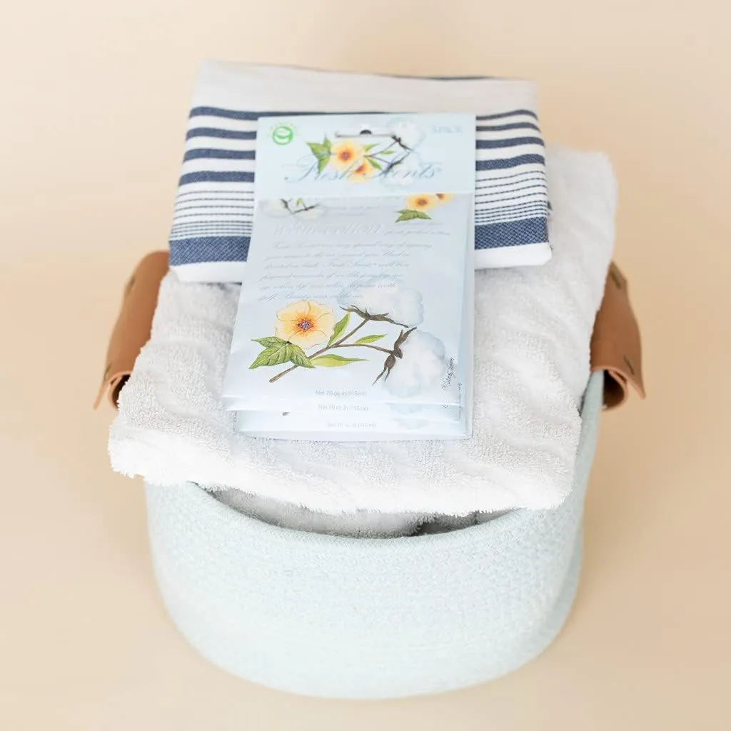 Willowbrook | Fresh Scents Scented Sachet Packet | White Cotton | Air Freshener Bags for Drawers, Closets, Cars | 3 Pack | Long Lasting Home Fragrance
