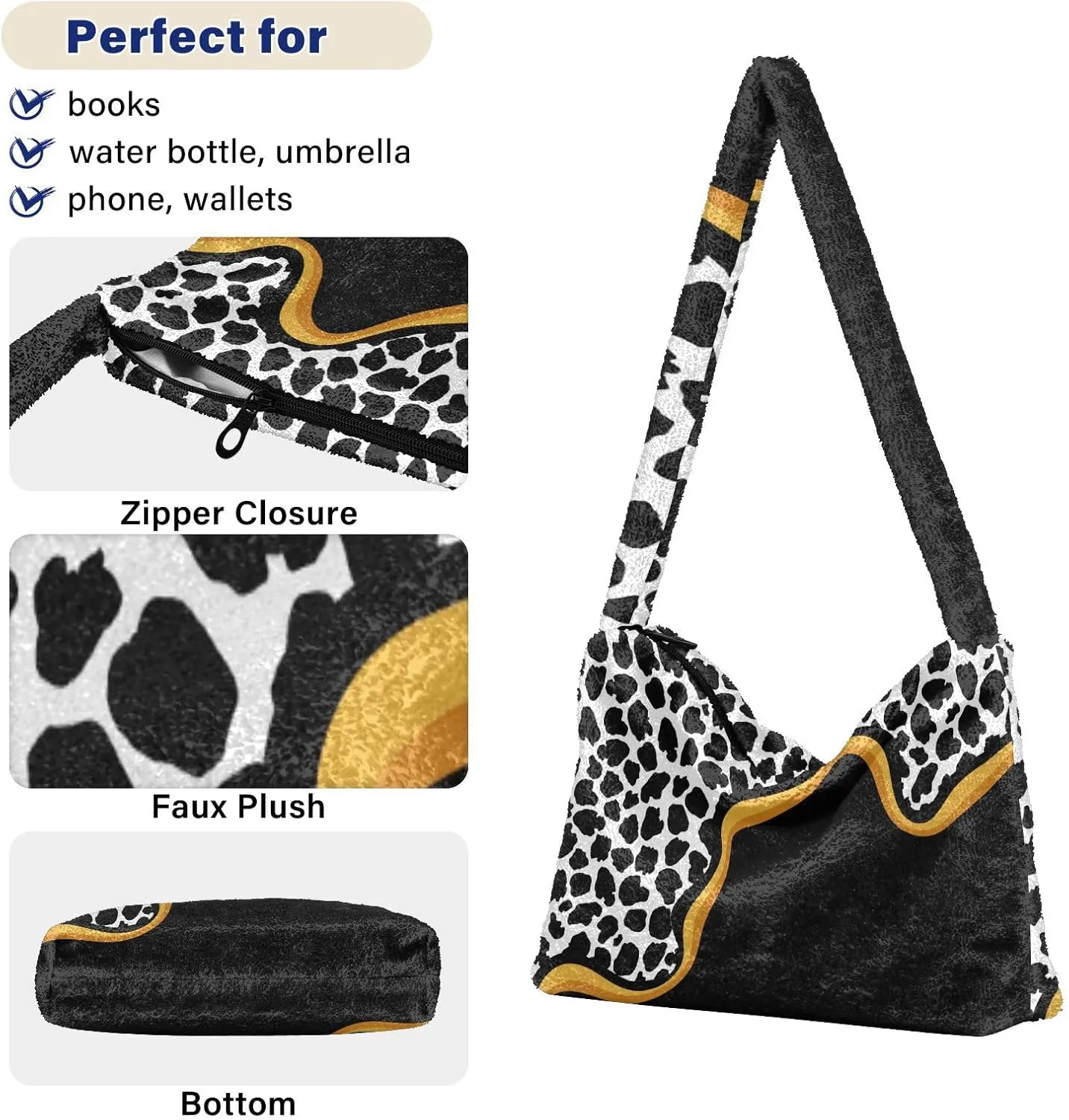 Women Boho Handbag Underarm Bag Tote Bag Shoulder Bag Crossbody Bag