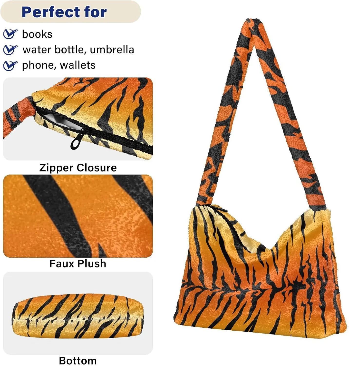 Women Boho Handbag Underarm Bag Tote Bag Shoulder Bag Crossbody Bag