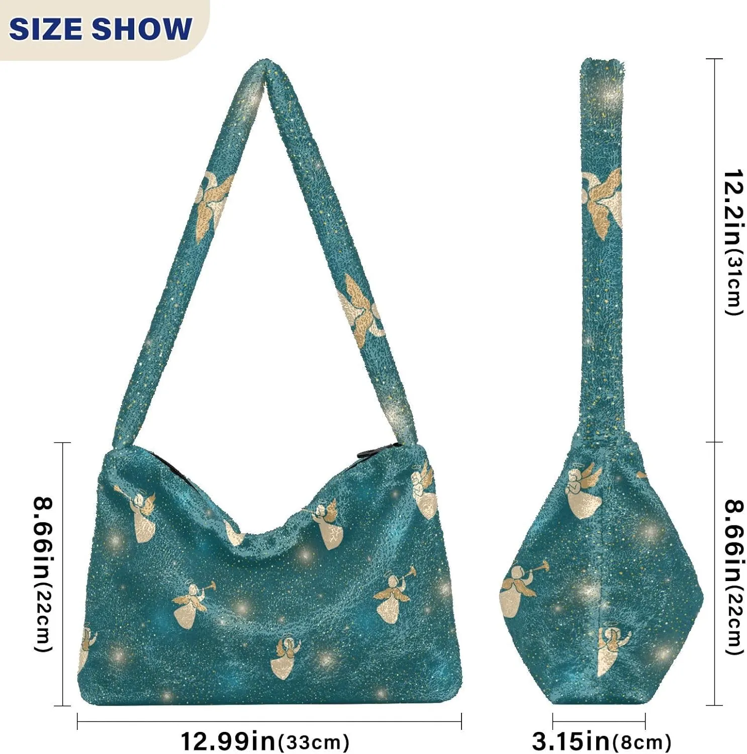 Women Boho Handbag - Underarm, Tote, Shoulder, and Crossbody Bag