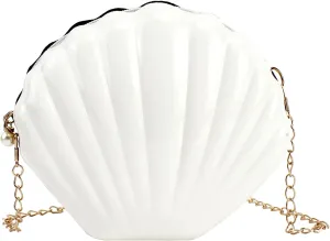 Women Mini Seashell Cross-body Bag Shoulder Bag Evening Clutch Handbag