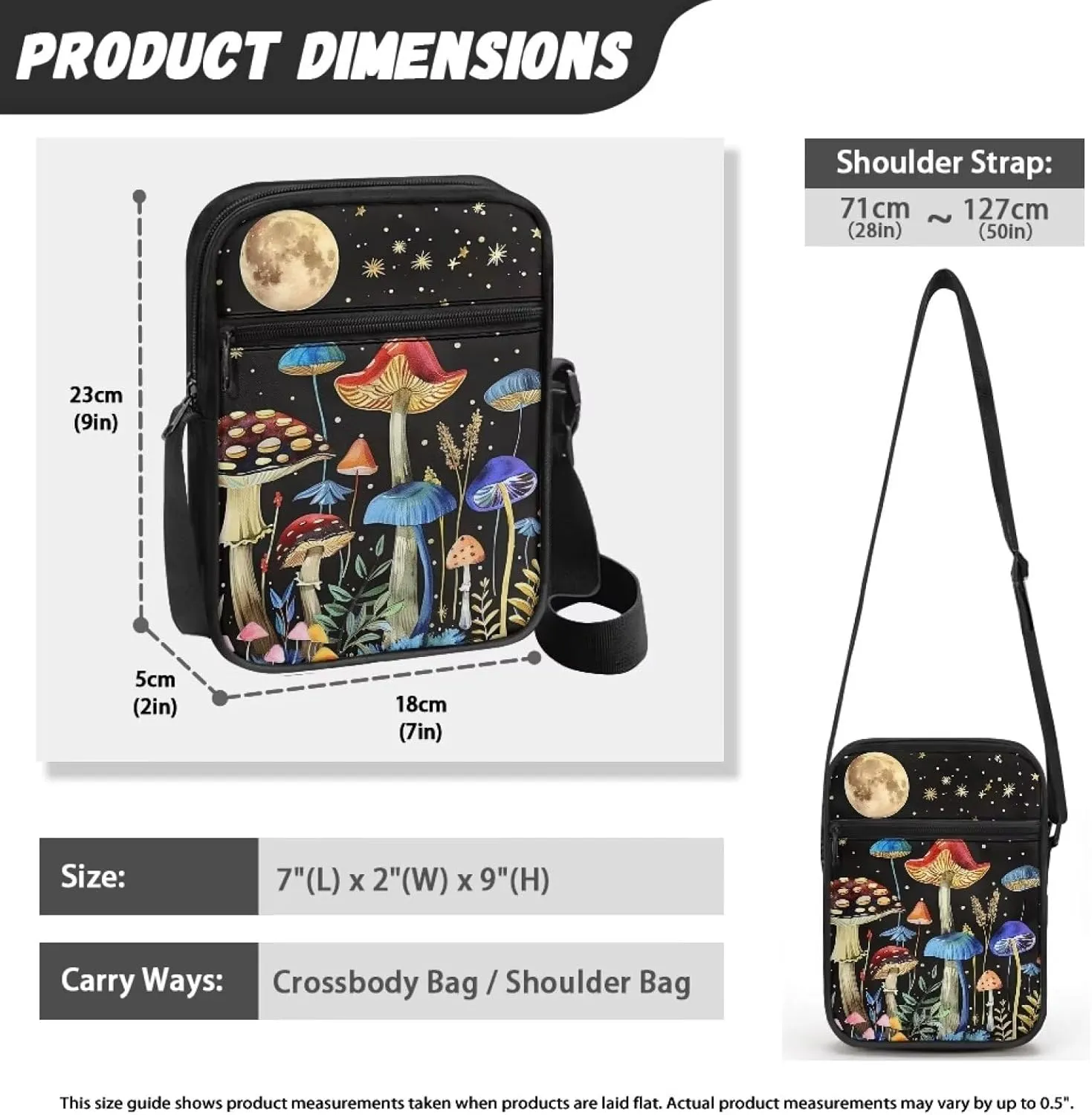 Womens Messenger Bag Small Crossbody Bags Phone Purse Wallet for Outdoor Hiking Sports