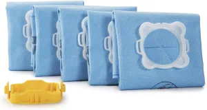 Wonder Bag WB415120 Universal Vacuum Cleaner Bag Includes 5 Bags Plus 1 Adaptor