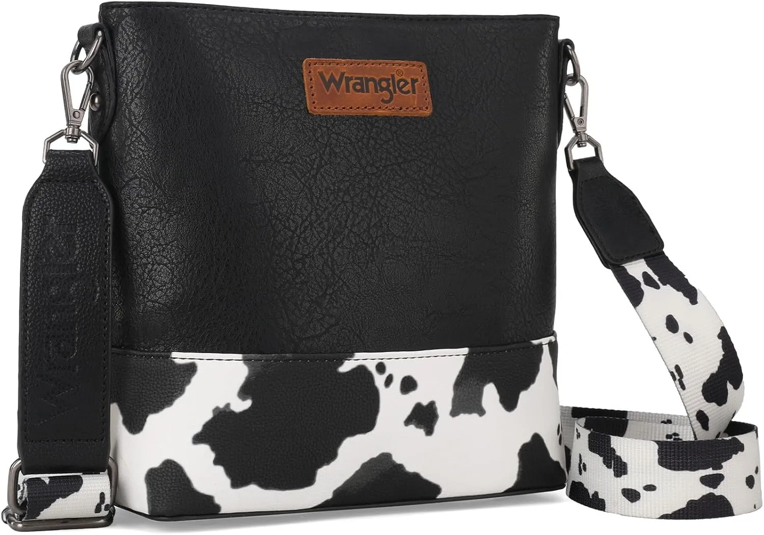 Wrangler Crossbody Purses for Women Two Tone Crossbody Bags Women Purses and Handbags