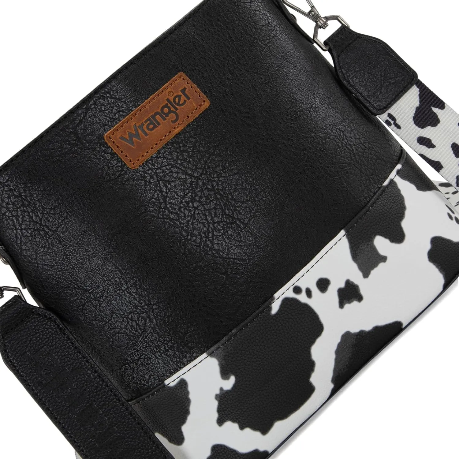 Wrangler Crossbody Purses for Women Two Tone Crossbody Bags Women Purses and Handbags