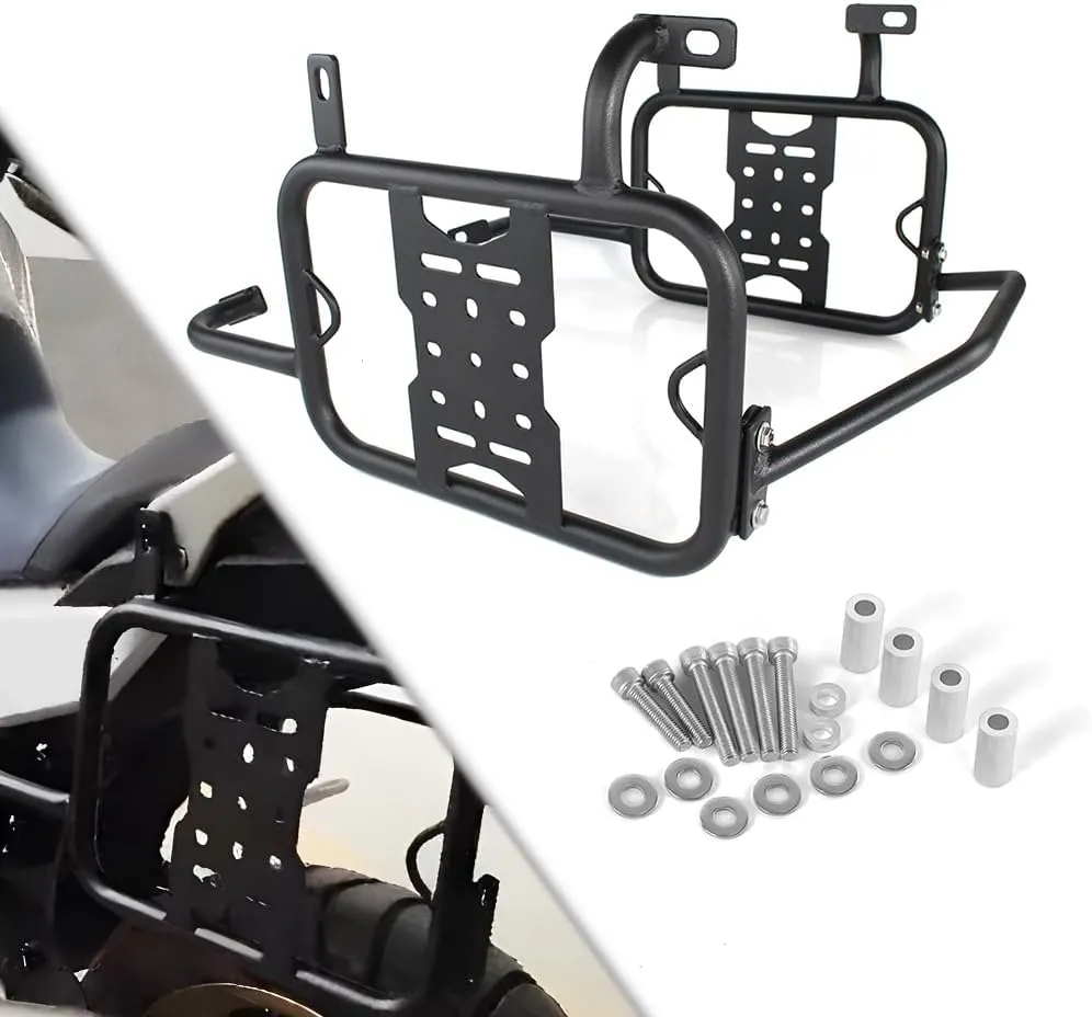Xitomer Motorcycle Saddlebag Support Racks, Fit for XL 750 Transalp 2024 2023 XL 750 Transalp 2023-2024, Motorcycle Pannier Racks Side Carrier Pannier Racks