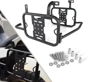 Xitomer Motorcycle Saddlebag Support Racks, Fit for XL 750 Transalp 2024 2023 XL 750 Transalp 2023-2024, Motorcycle Pannier Racks Side Carrier Pannier Racks