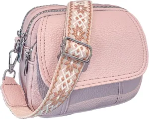 Yaopeing Crossbody Handbag,Fashion Small Leather Shoulder Handbags for Women