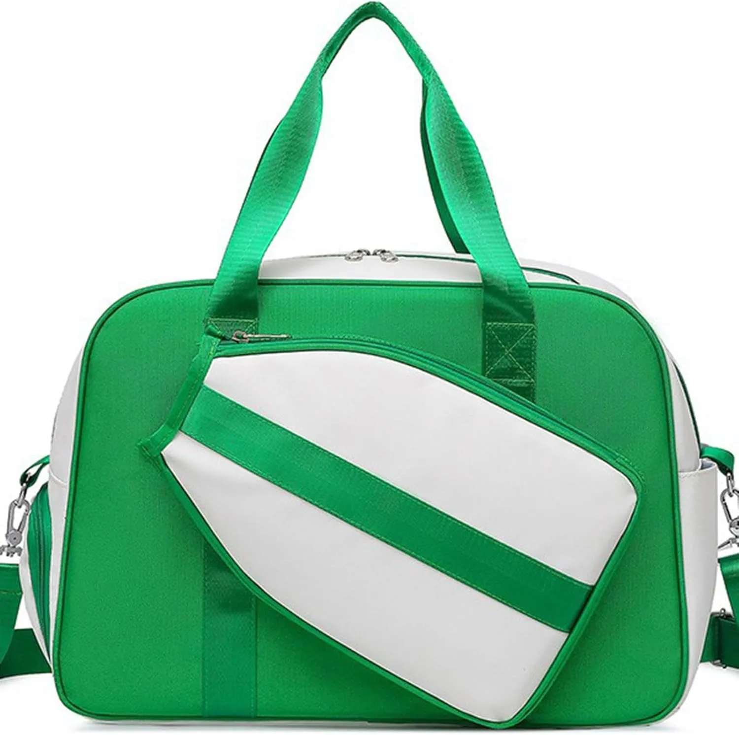 Yiju Pickleball Bag Waterproof Large Capacity Gym Crossbody Removable Adjustable Shoulder Strap Multipurpose Racquet Bag Handbag