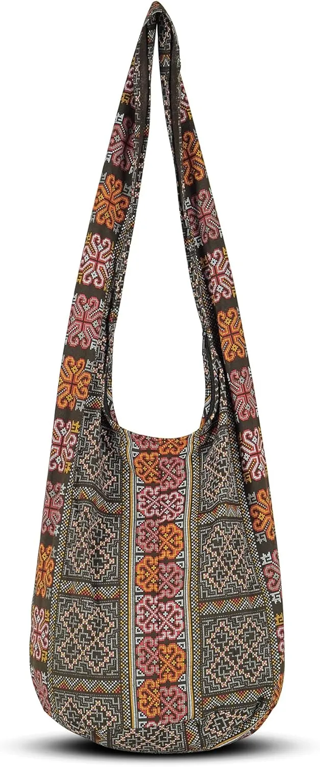 Your Cozy Crossbody Handbag Boho Handmade Cotton Bag For Unisex