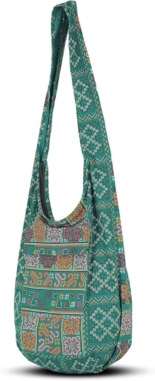 Your Cozy Crossbody Handbag Boho Handmade Cotton Bag For Unisex