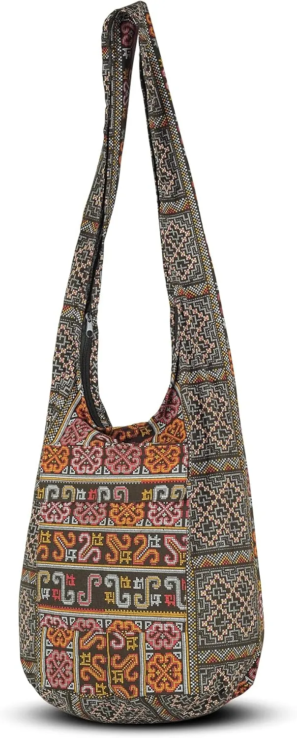 Your Cozy Crossbody Handbag Boho Handmade Cotton Bag For Unisex