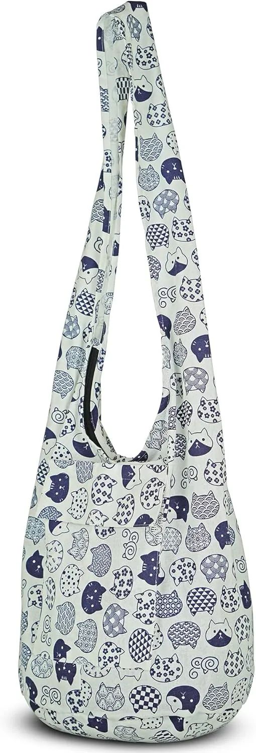 Your Cozy Crossbody Handbag Boho Handmade Cotton Bag For Unisex