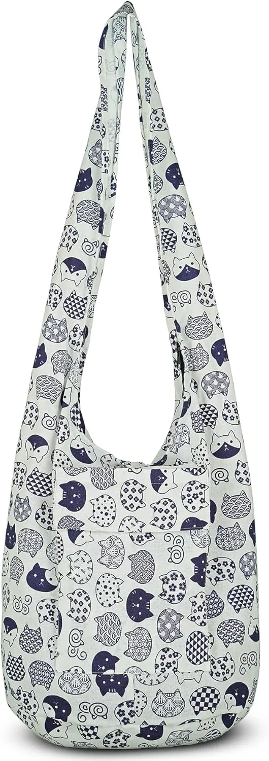 Your Cozy Crossbody Handbag Boho Handmade Cotton Bag For Unisex