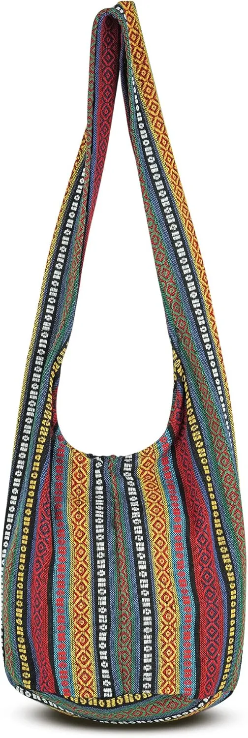 Your Cozy Crossbody Handbag Boho Handmade Cotton Bag For Unisex