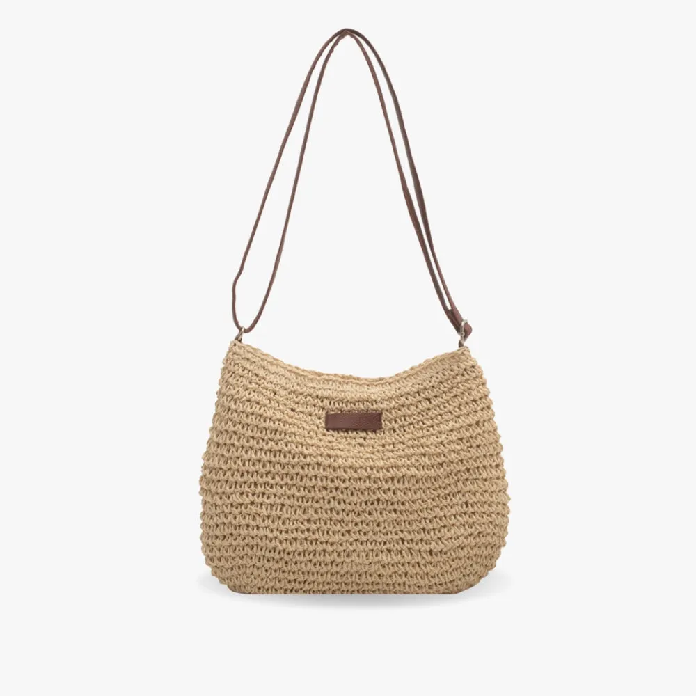 Zamora | Wicker shoulder bag
