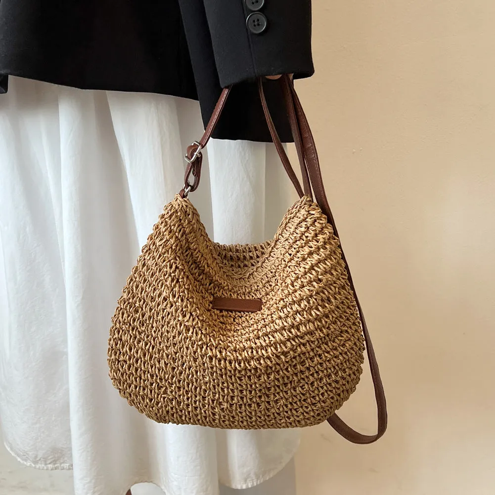 Zamora | Wicker shoulder bag