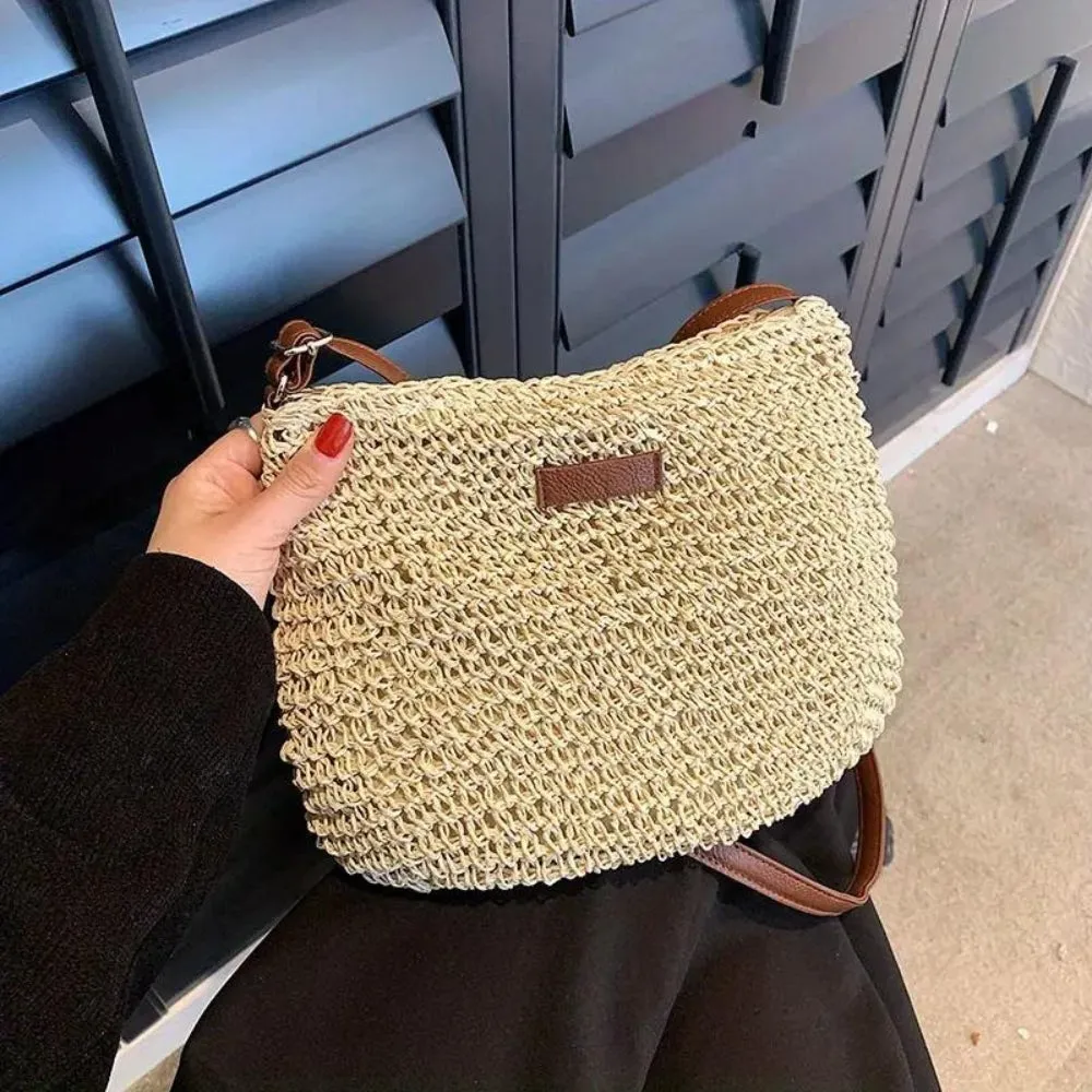 Zamora | Wicker shoulder bag