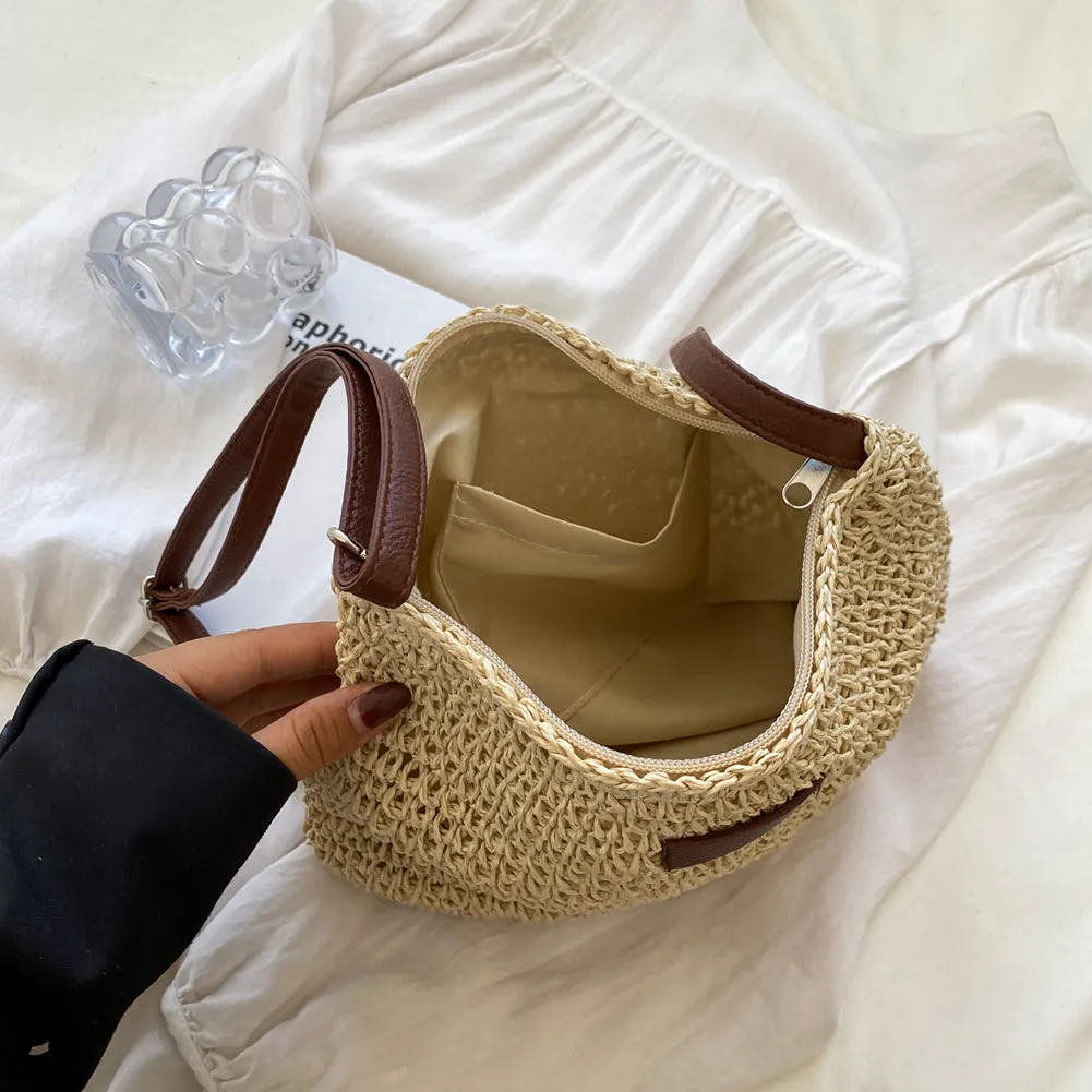 Zamora | Wicker shoulder bag